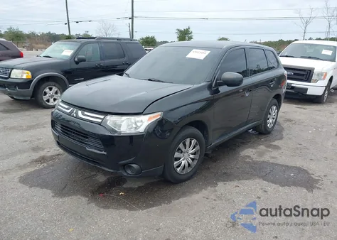 2014 Mitsubishi Outlander Es from USA, damaged, VIN JA4AD2A35EZ010128